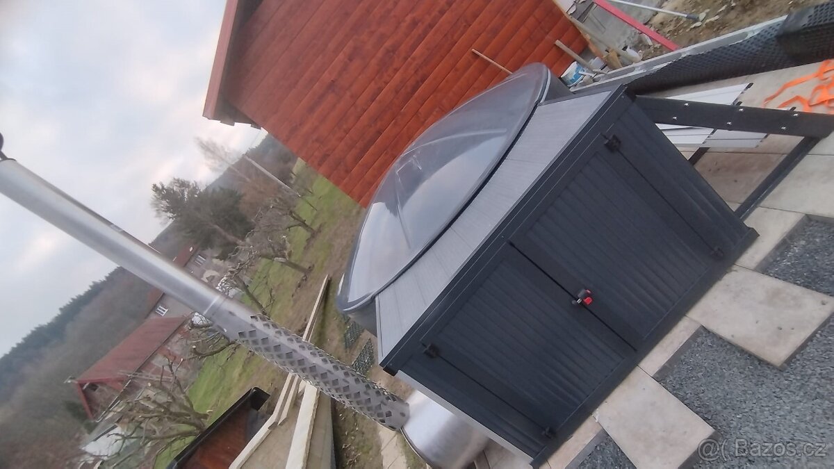 malý bazén, vířivka , koupací sud - 4