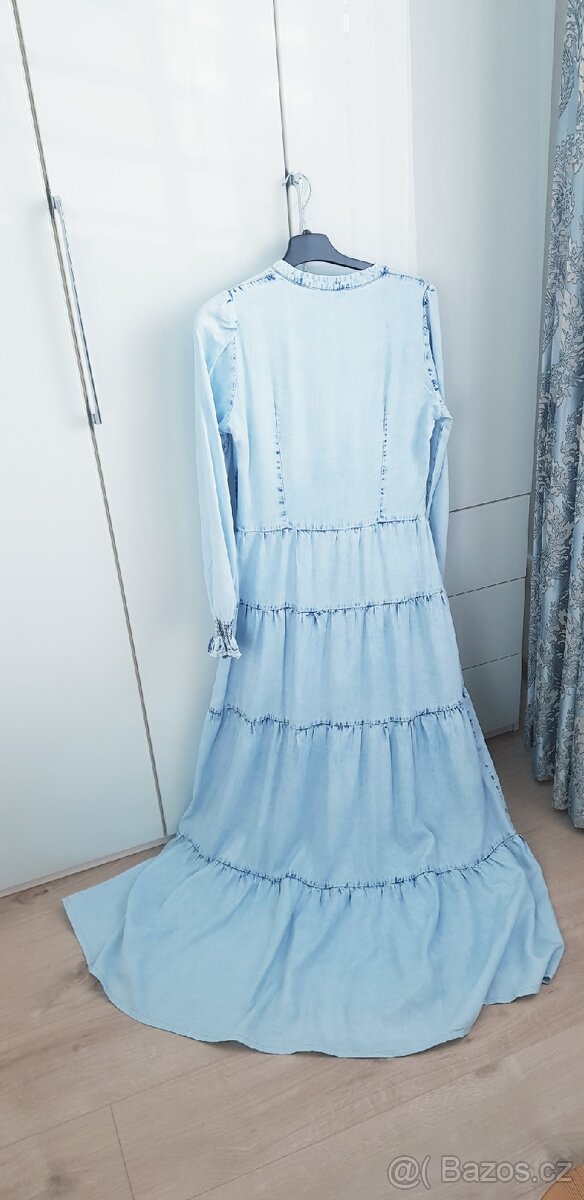 Maxi džínové šaty pc: 9000kč - 4