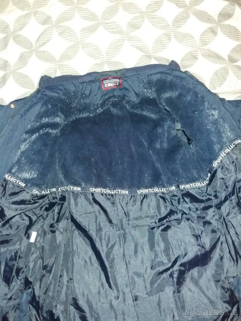 Dívčí zimní kabát vel. 158 - 4