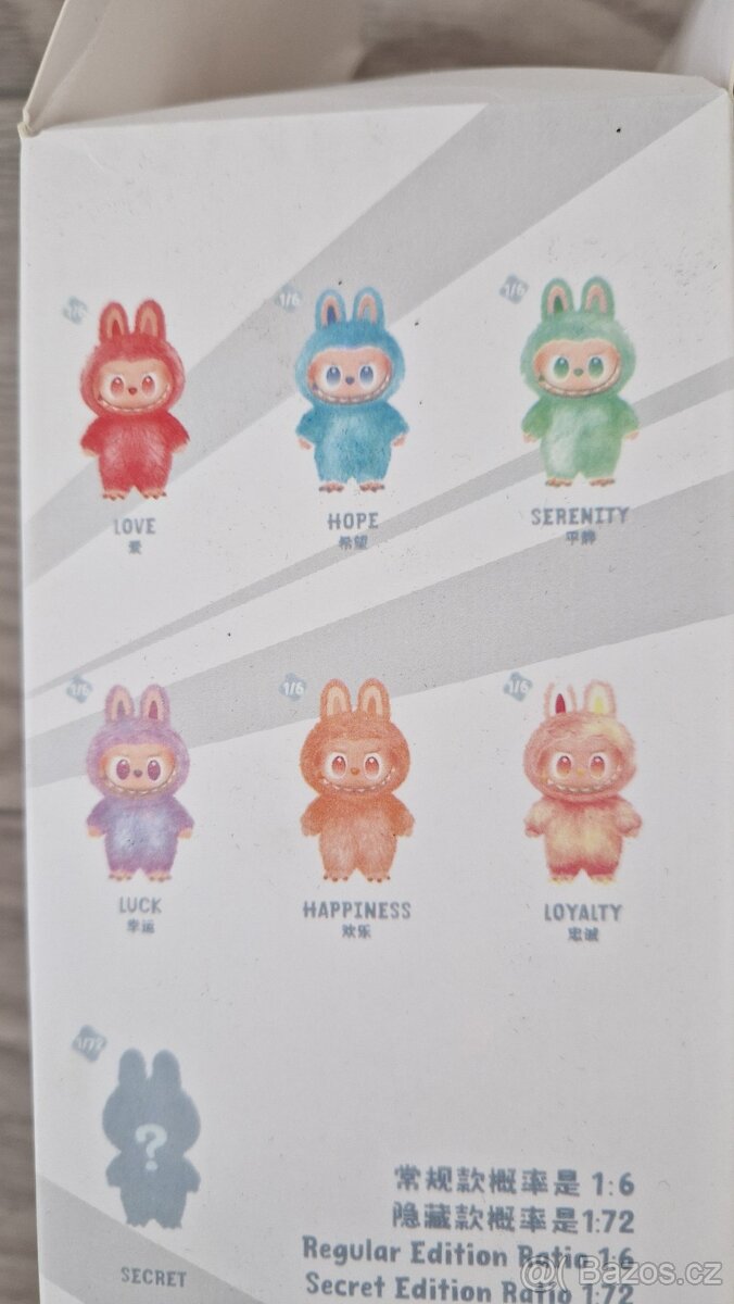 Plyšák Labubu modrý Hope - 4