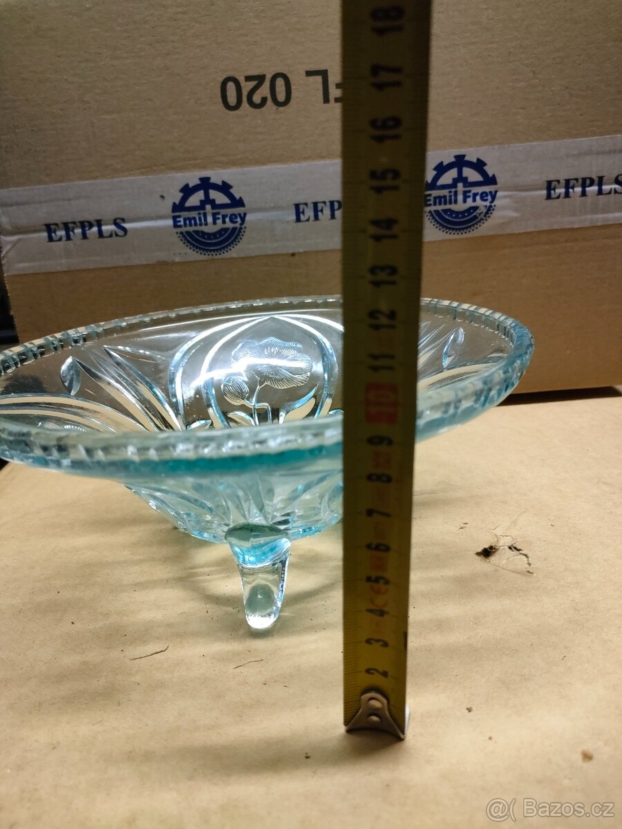 Skleněná mísa 21,5cm. - 4
