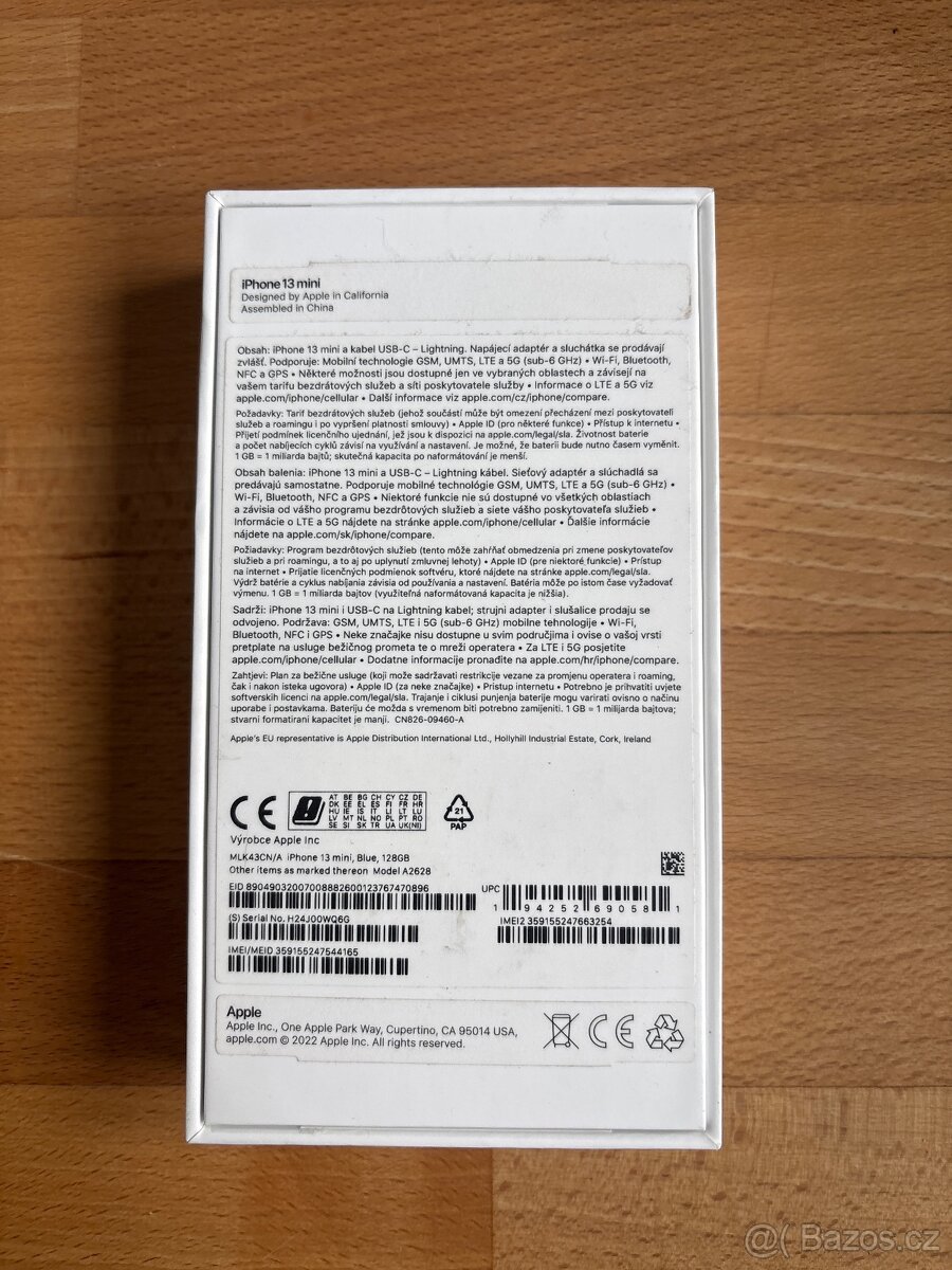 iPhone 13 mini modrý 128 GB - 4
