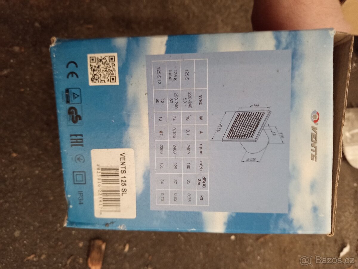 Vzduchové potrubí. + Ventilátor - 4