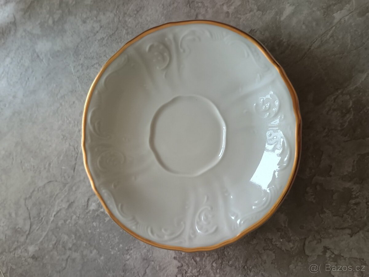 podšálky bernadotte slonová kost - 4