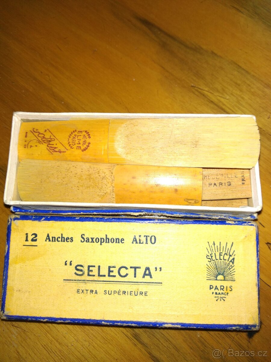 Plátky zn. Selmer, Amati, na klarinet i saxofon - 4