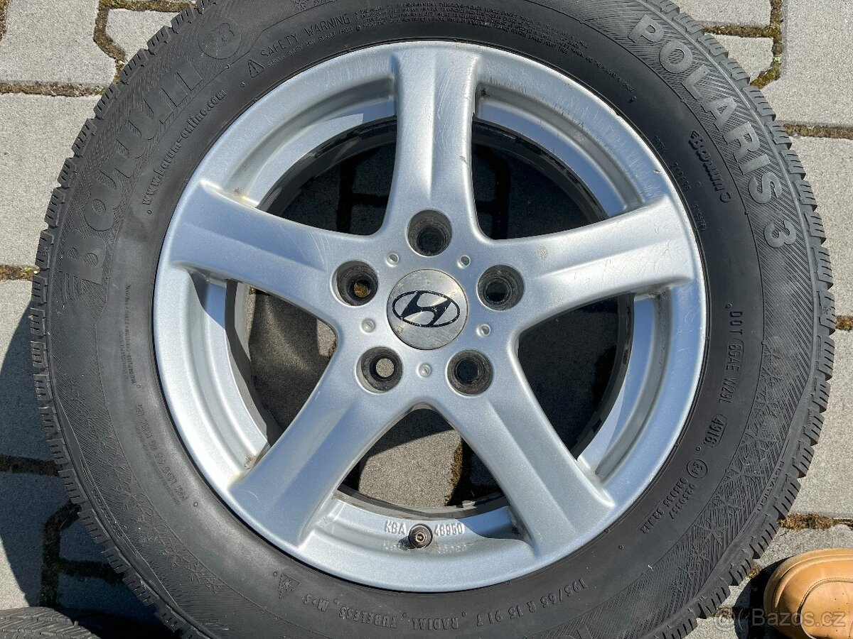Alu kola Dezent Hyundai i30 15" - 3 ks - 4