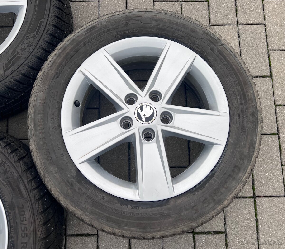 Octavia - 16" Star + zimní 205/55 R16 Barum - 4