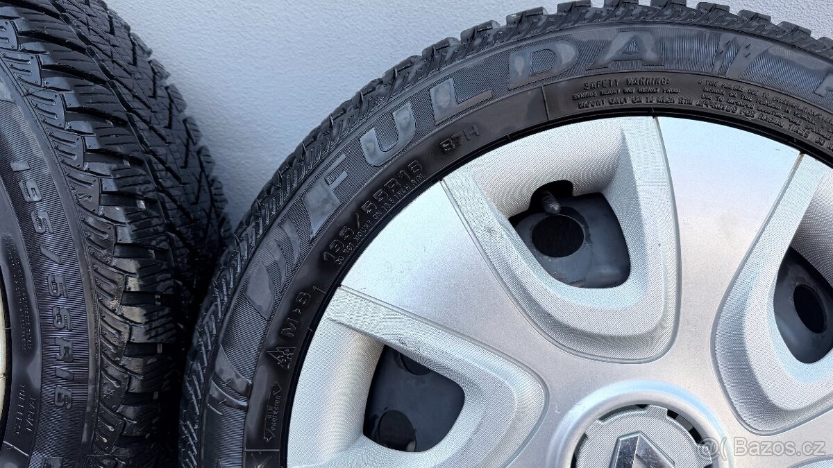 Renault CLIO 5 , zimní kola komplet Fulda 195/55/R16 - 4