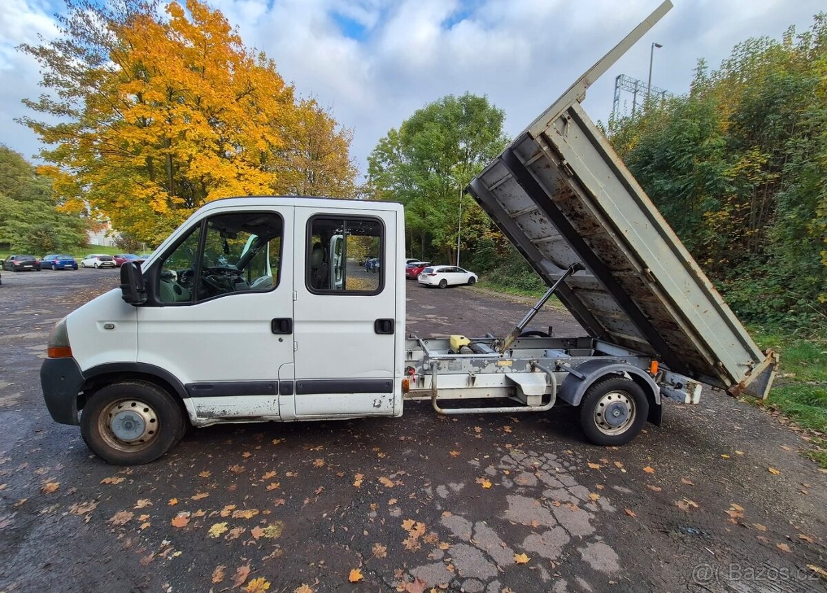 Renault Master | SKLÁPĚČ | 7 MÍST |DLOUHÁ KORBA 3M| - 4