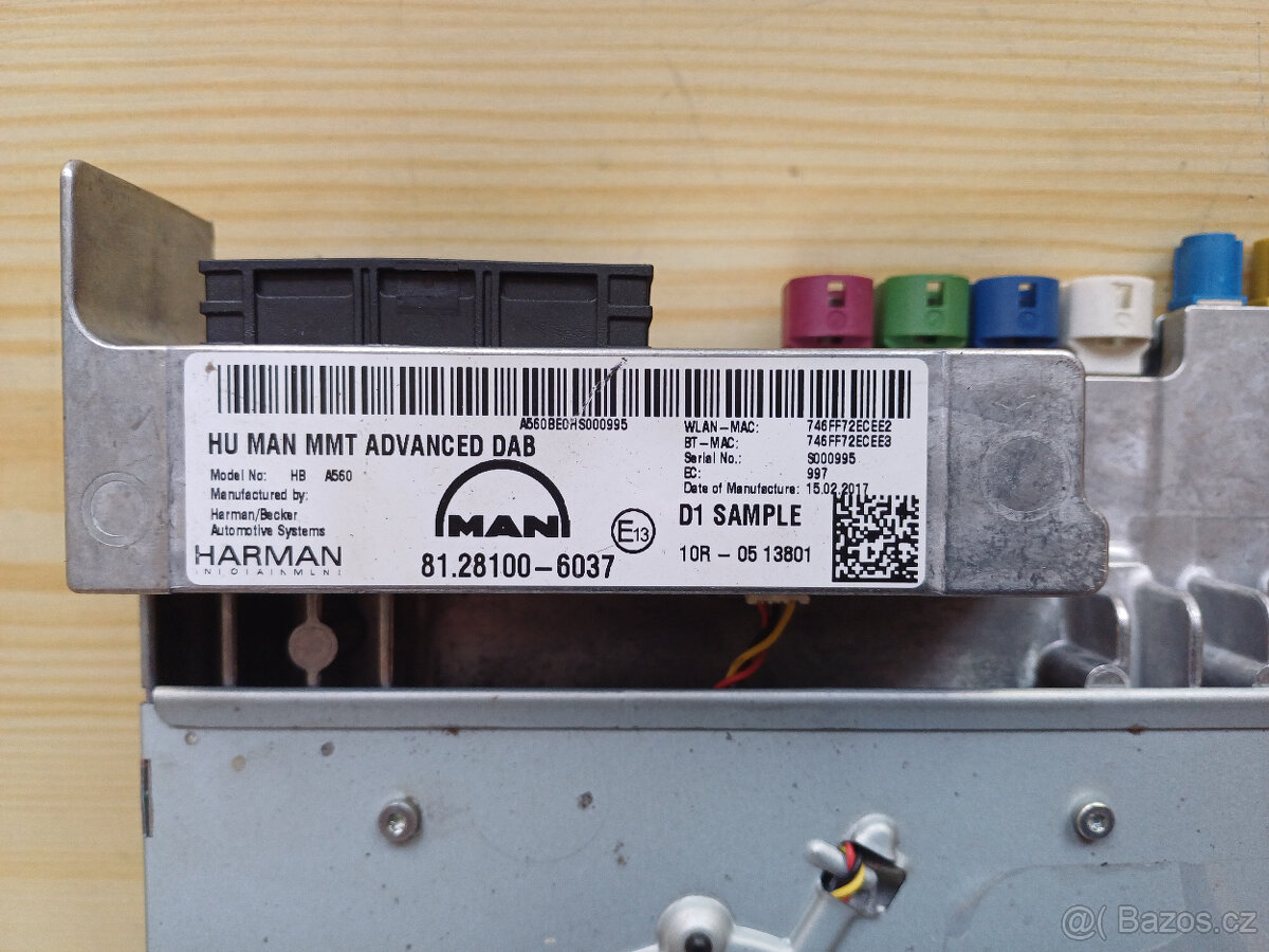 MAN TGX euro 6 autorádio - 4