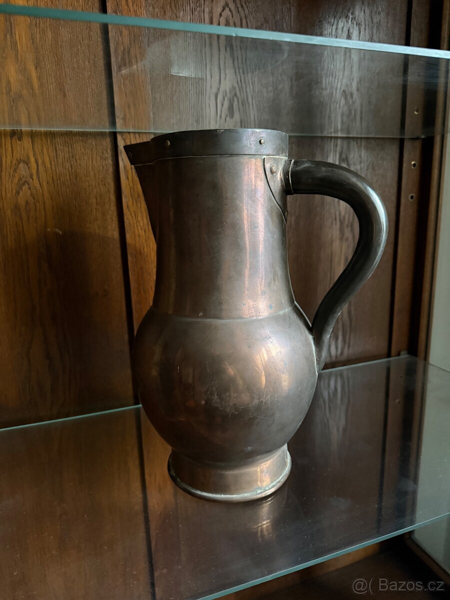 Starý měděný džbán - 4