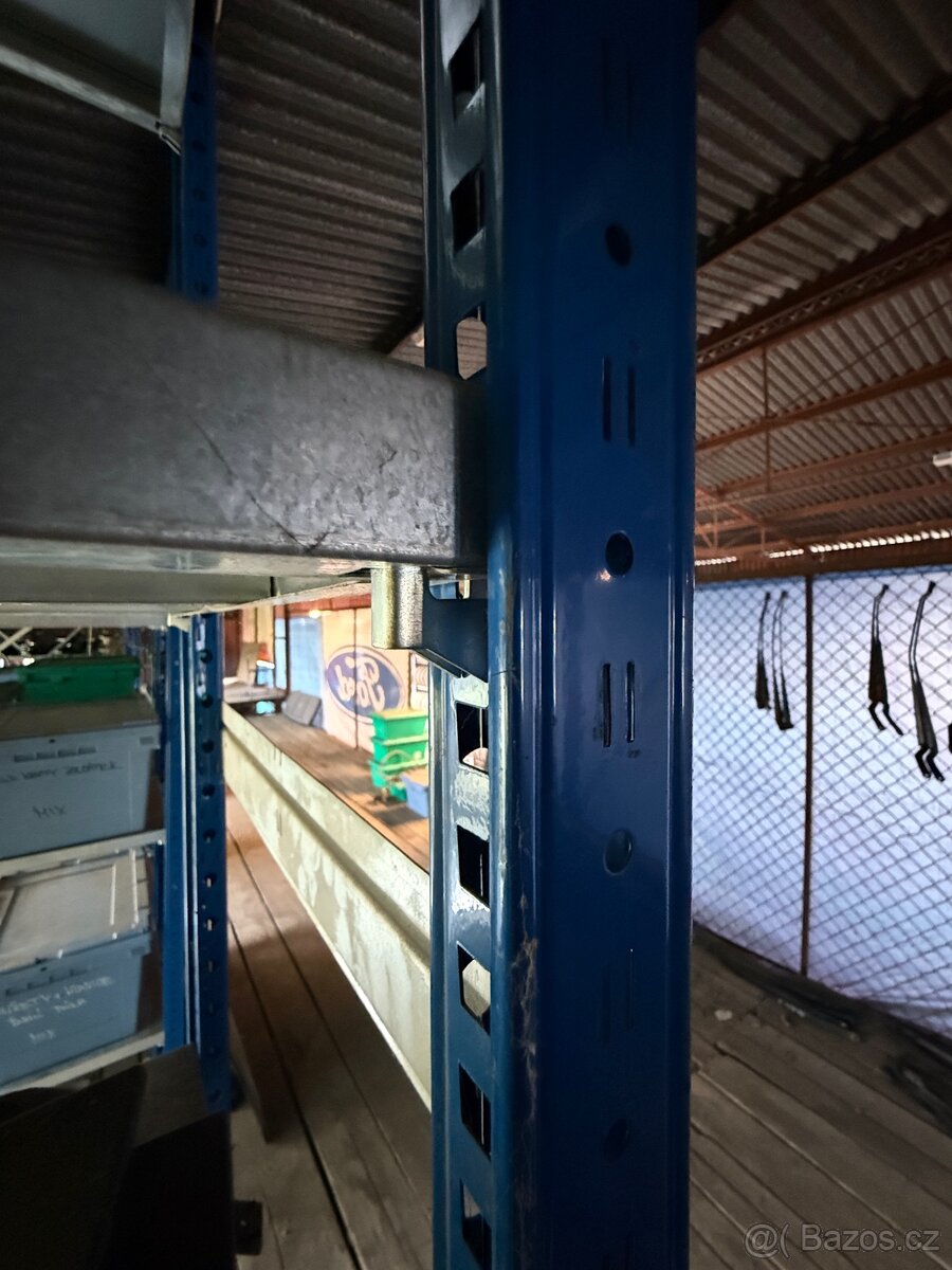 Kvalitní pozinkované regály - 4