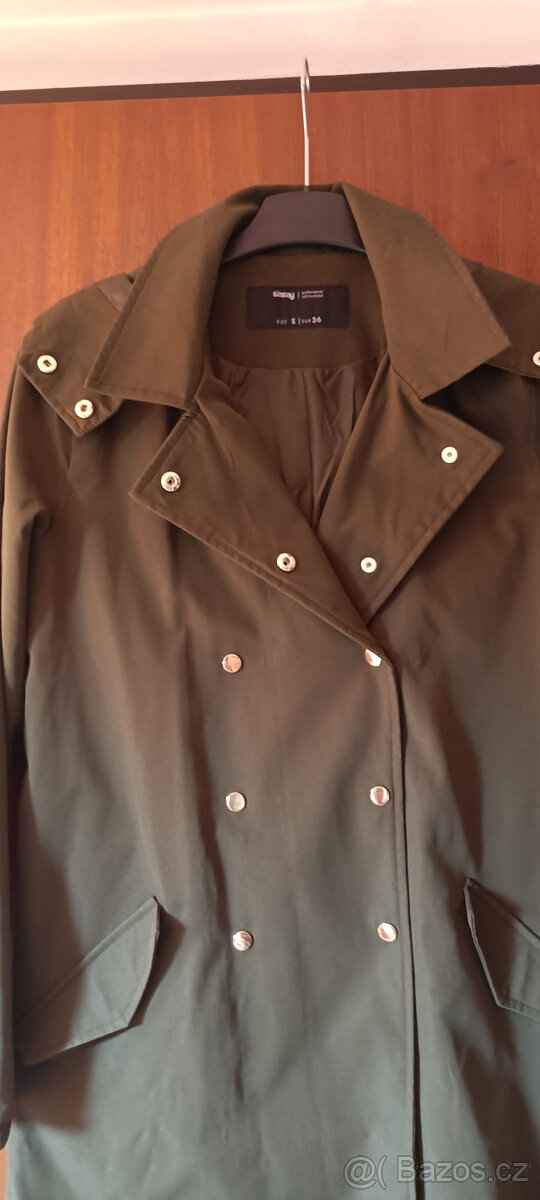 Sinsay - módní dámská parka v khaki barvě - NOVÁ - 4