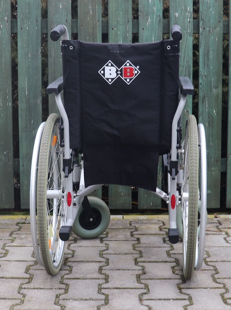 001-Mechanický invalidní vozík B+B. - 4