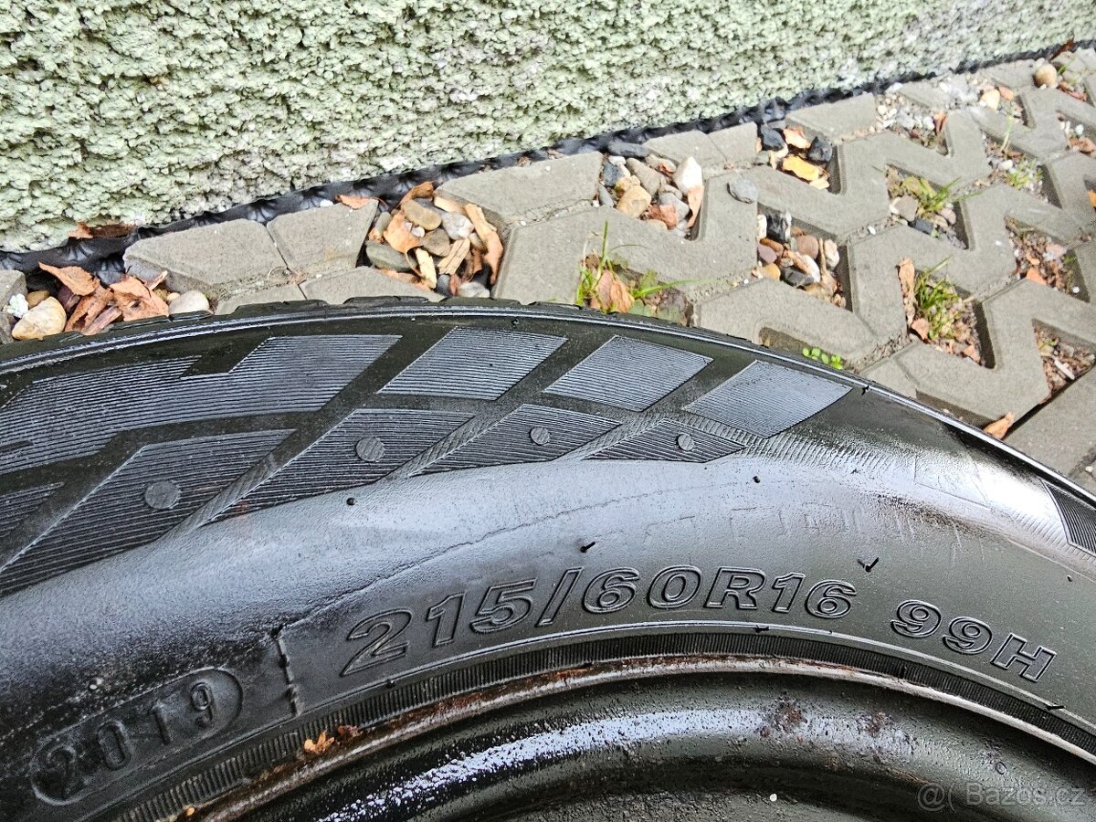 Plechové zimní disky ET45 5x112 Škoda Yeti R16 7J - 4