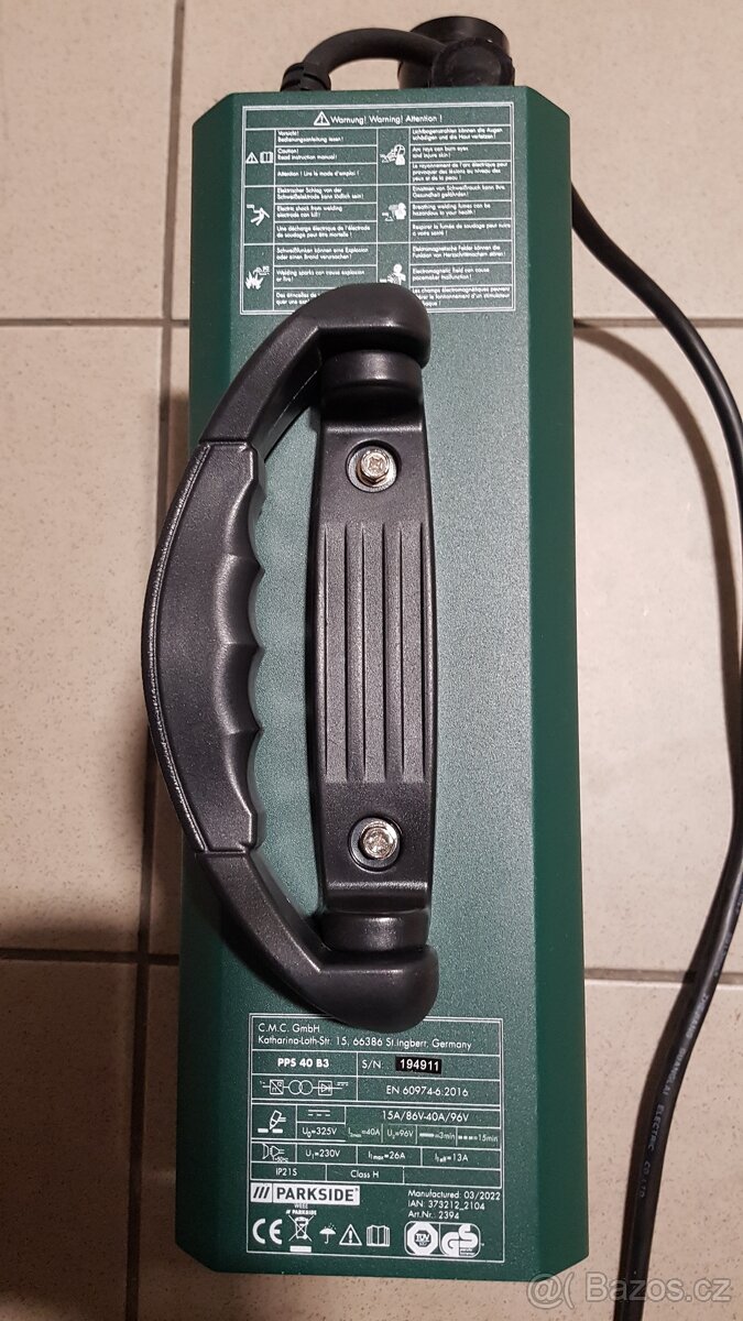 Prodám Plazmovou řezačku PPS 40 B3. - 4