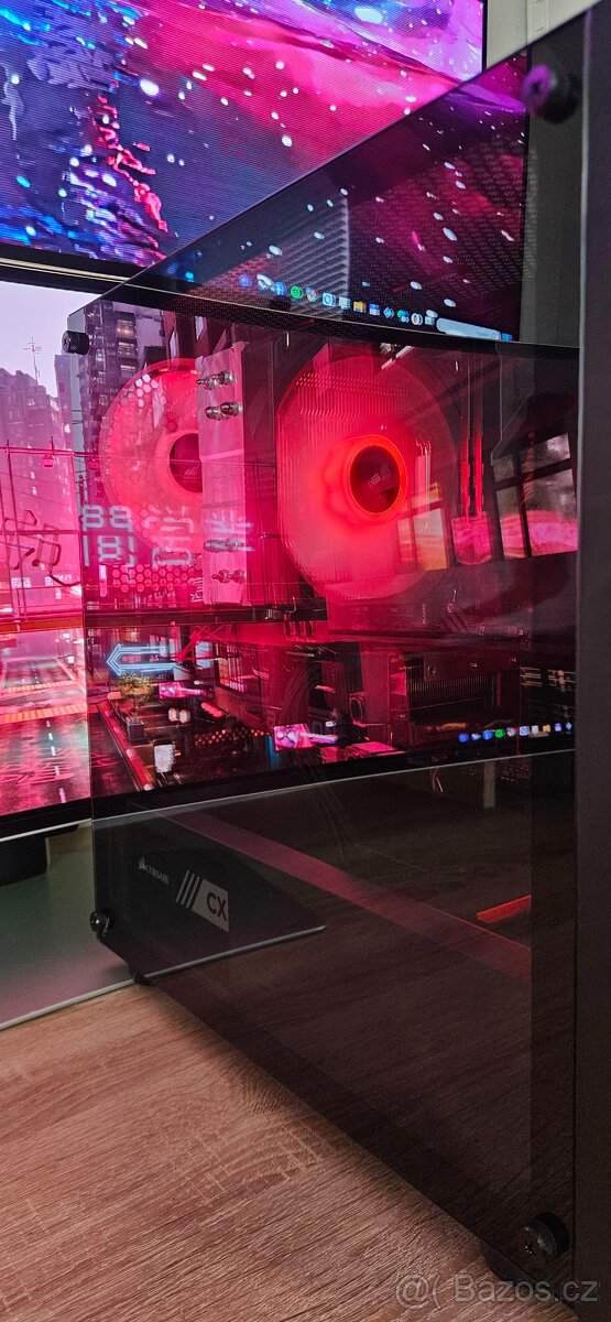 Malé herní PC na AM5– RX9060XT/7500F/B650M/32GB/850W/Win11 - 4