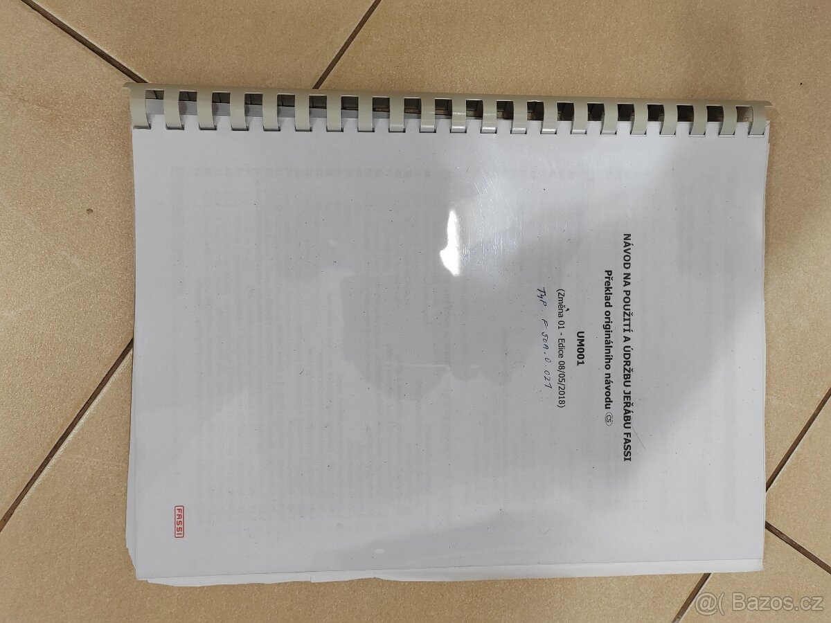 Prodám návody na jeřáby - 4