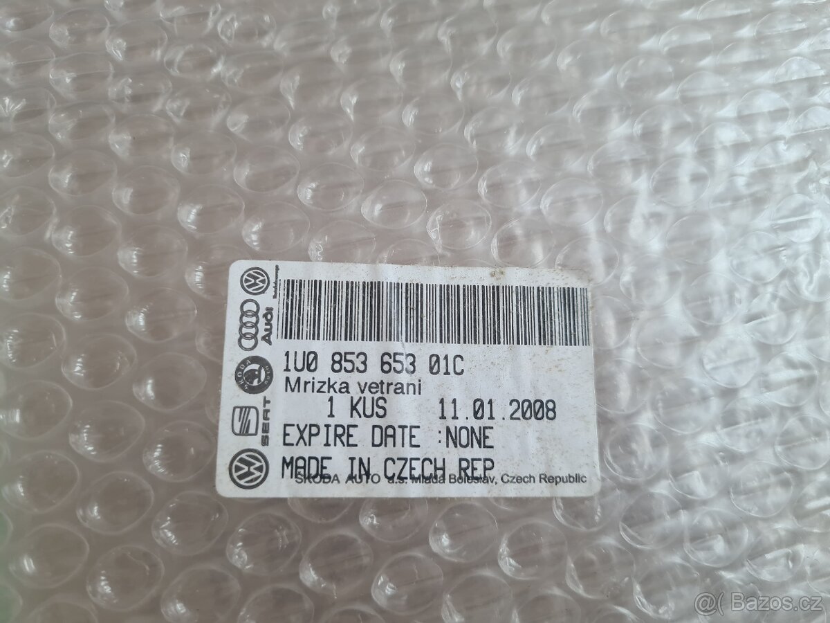 NOVÁ Maska na kapotu Octavia 1 Před FL - ORIGINÁL - 4