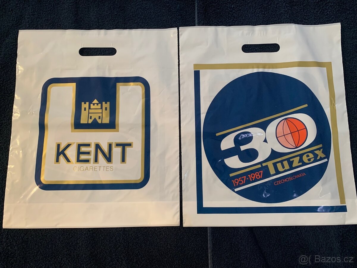 retro igelitové tašky -TUZEX- - 4