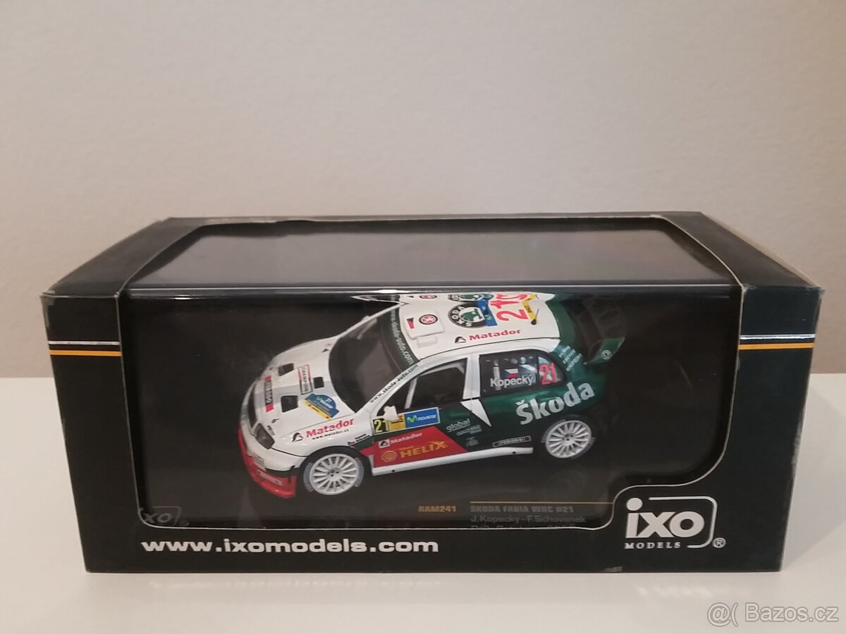mode lŠKODA FABIA WRC IXO RAM241 - 4