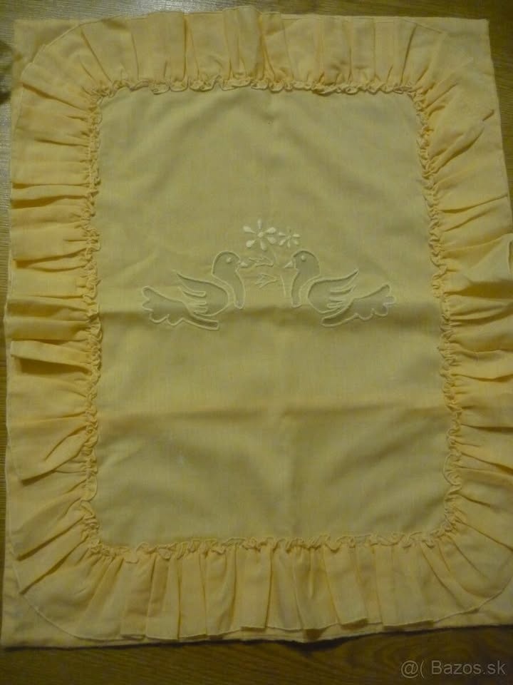 Staré peřinky do kočárku. - 4