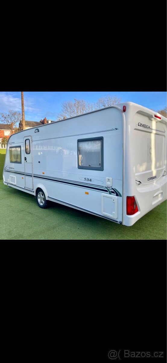 Prodám Karavan - Pojezd - Pevná postel - 4 lůžko - 4