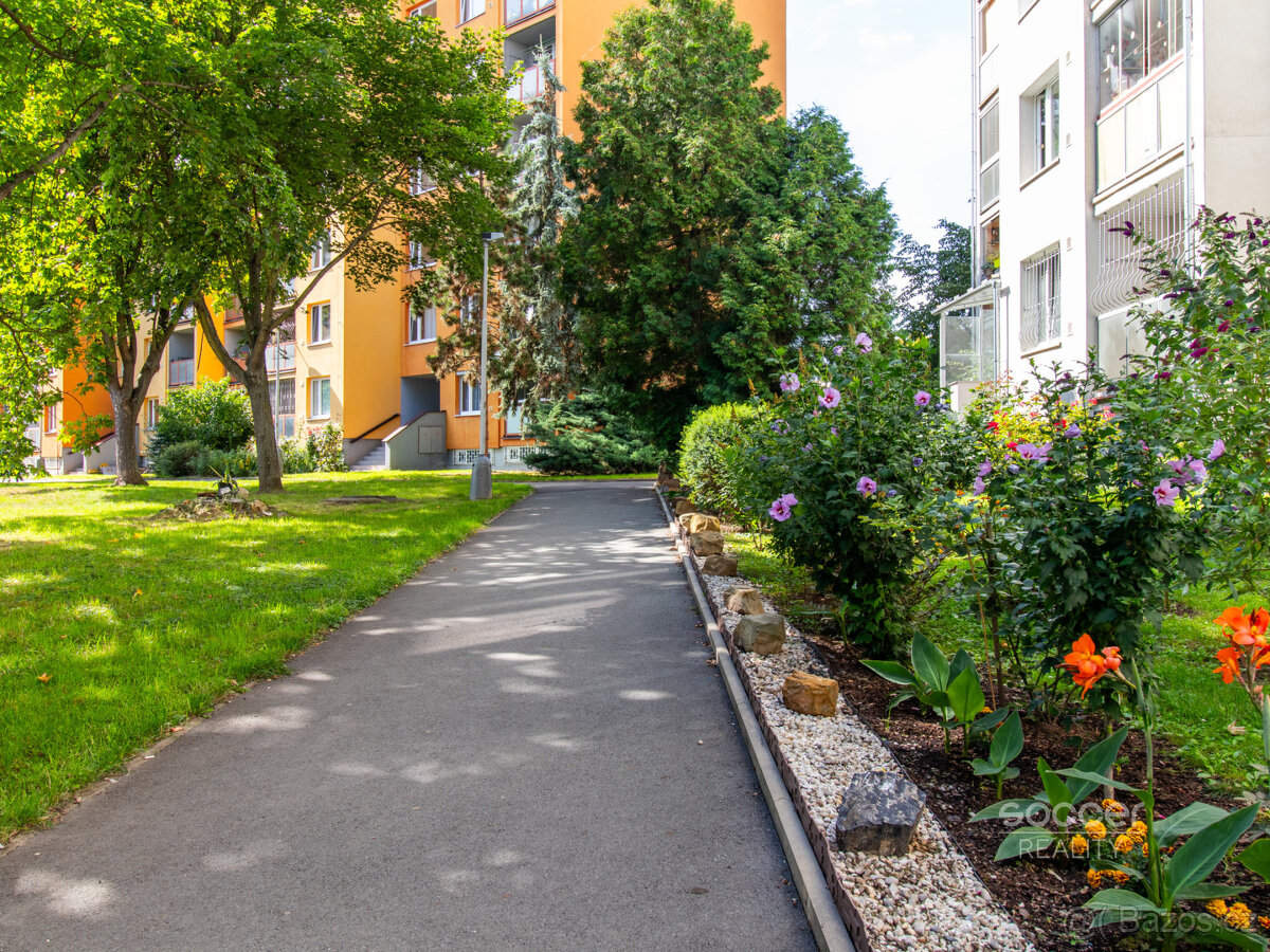 Pronájem bytu 2+1 s lodžií, celkem 60,11 m², Cíglerova, Prah - 4