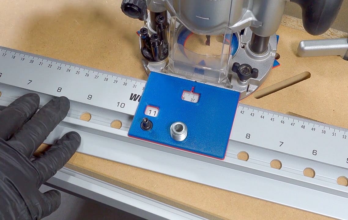 Prípravok pre vŕtanie otvorov systému LR32 Makita Wolfcraft - 4