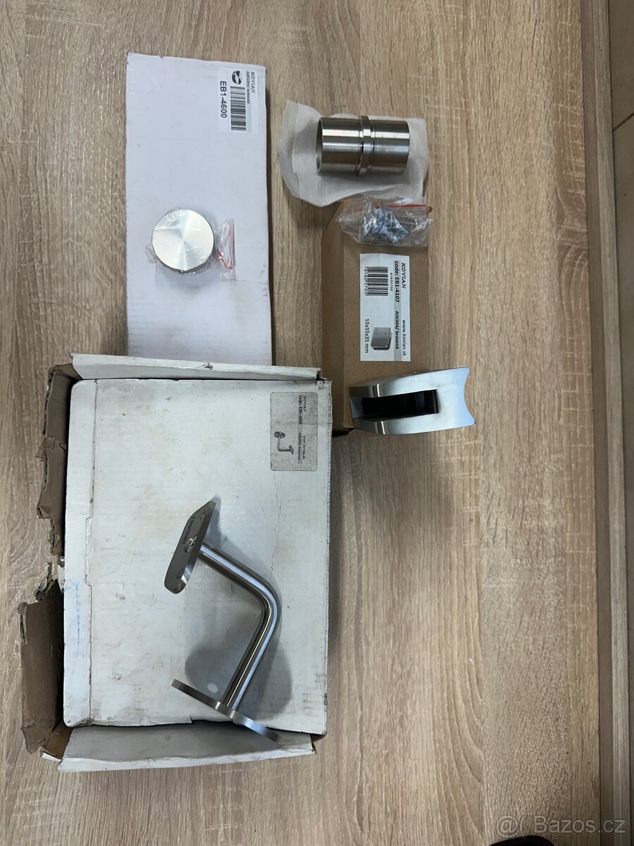 Prodám prvky na nerezové zábradlí - 4