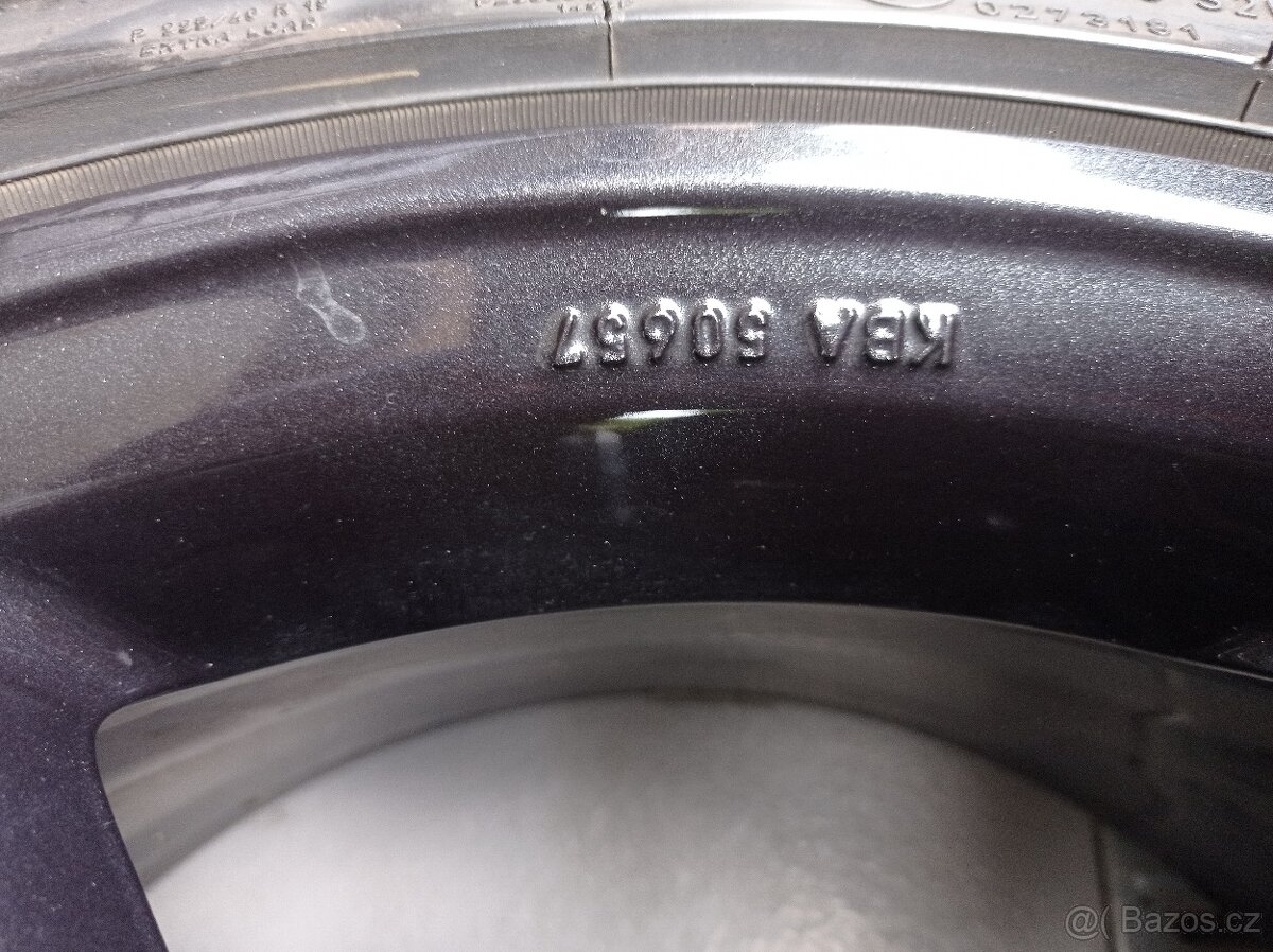 19" letní al kola ORIGINAL BBS Made in Germany KBA 50657 - 4