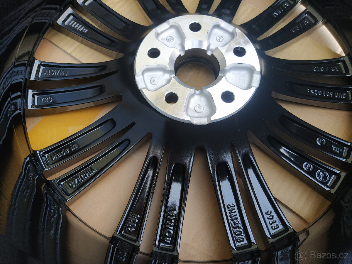 NOVÁ ZIMNÍ ALU ŠKODA SUPERB 3 CANOPUS BLACK 235/40/19 - 4