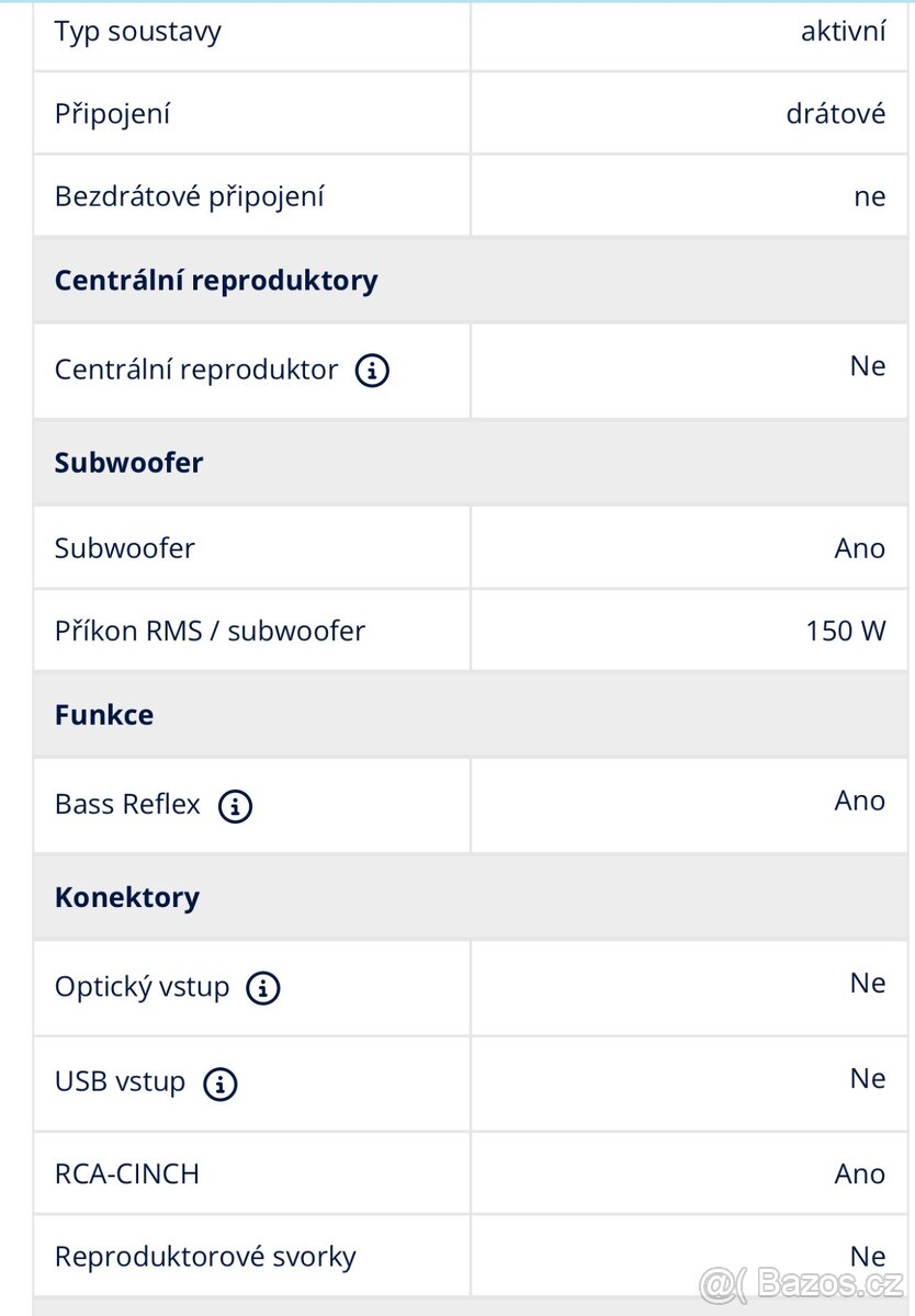 Subwoofer Jamo J10 SUB - 4