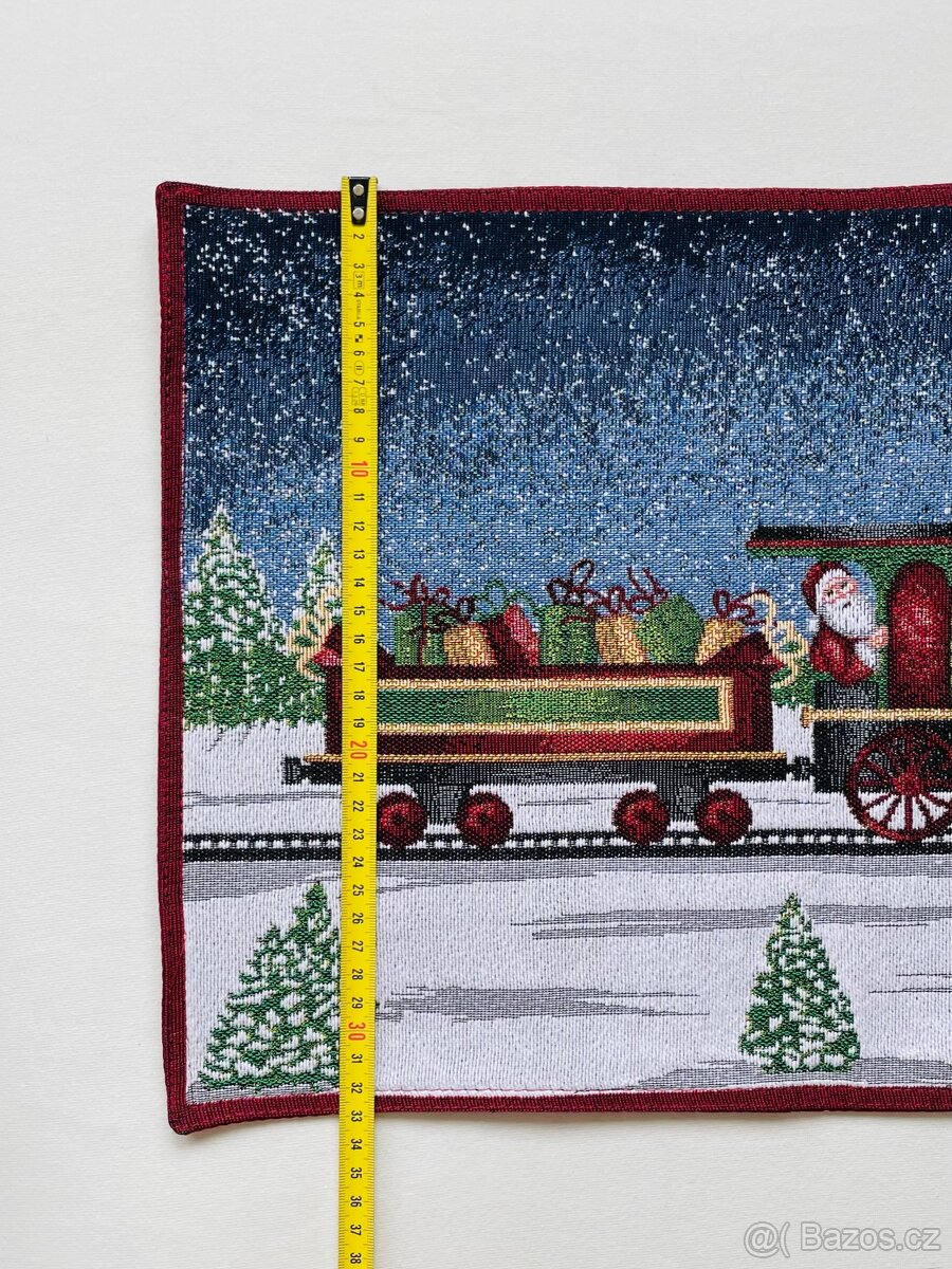 Dětské vánoční prostírání - Santa Claus - 4
