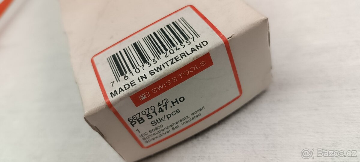 Izolované šroubovaky Swiss Tools 4/2 s držákem - 4