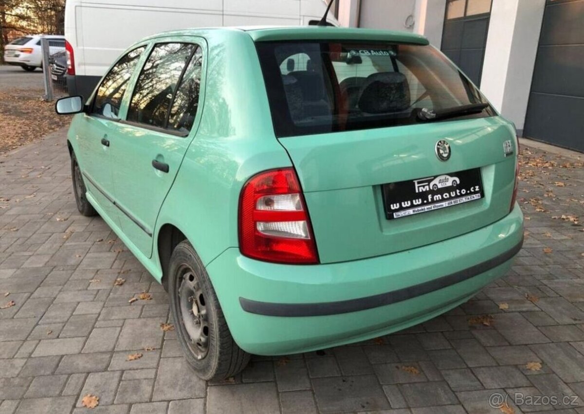 Škoda Fabia 1.4 benzín manuál 50 kw - 4