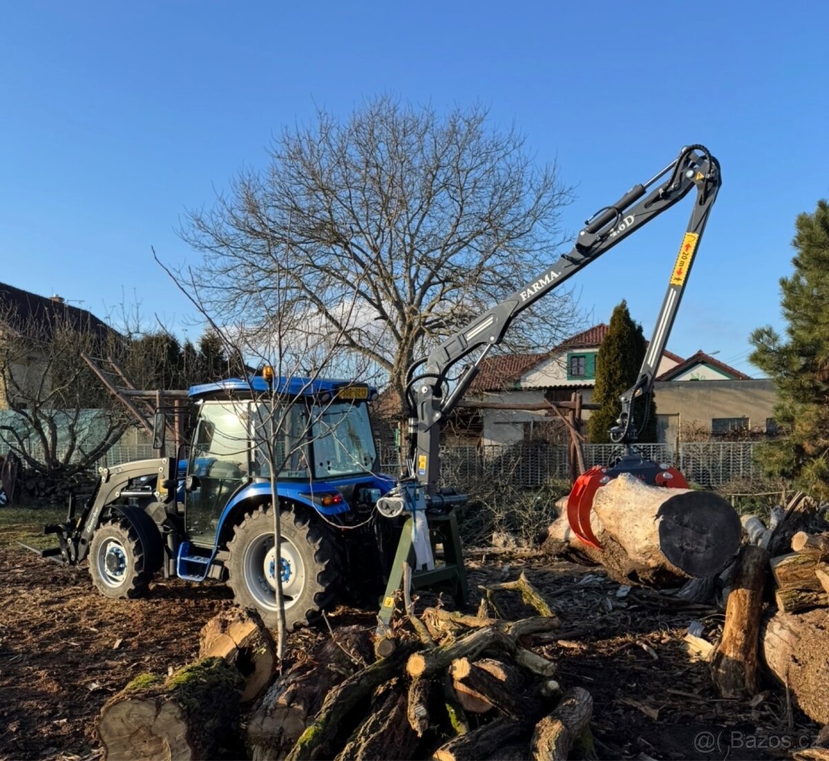 Hydraulická ruka za traktor FARMA C 4,6 D G2 - 4