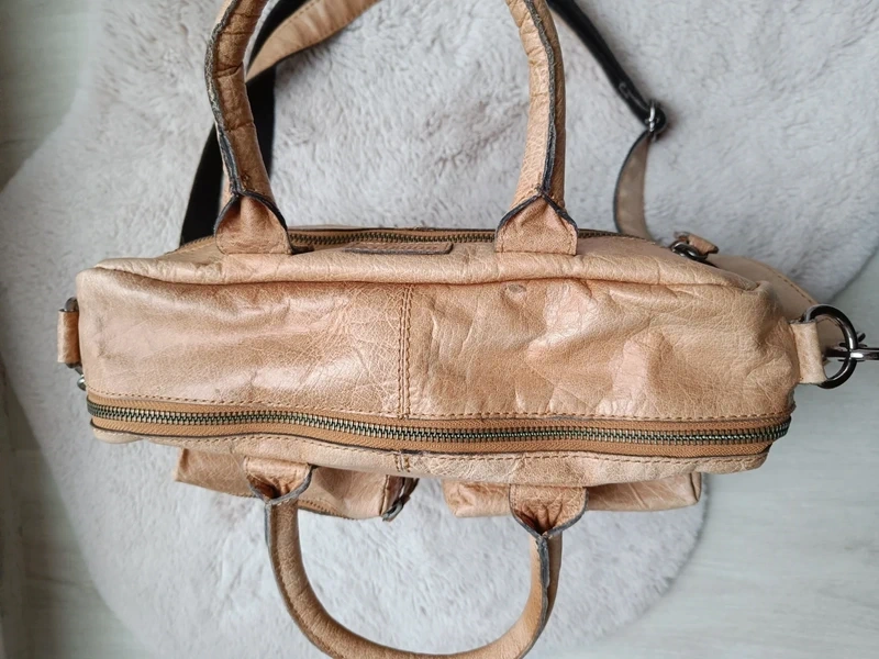 Kožená taška Burkely, unisex - nová - 4