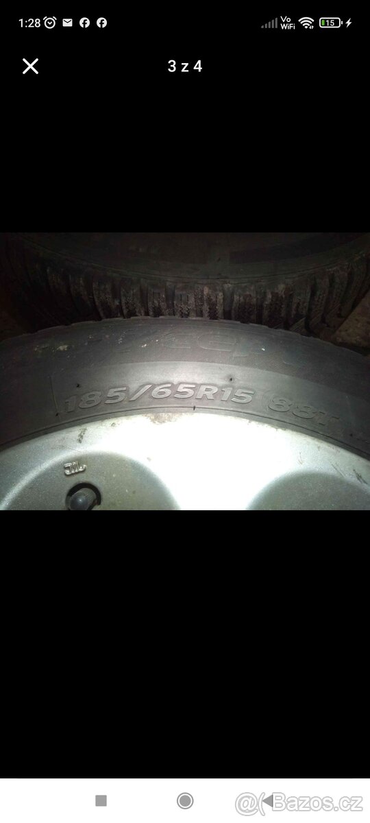 Alfa Romeo ALU kola 5x98 r15 - 4