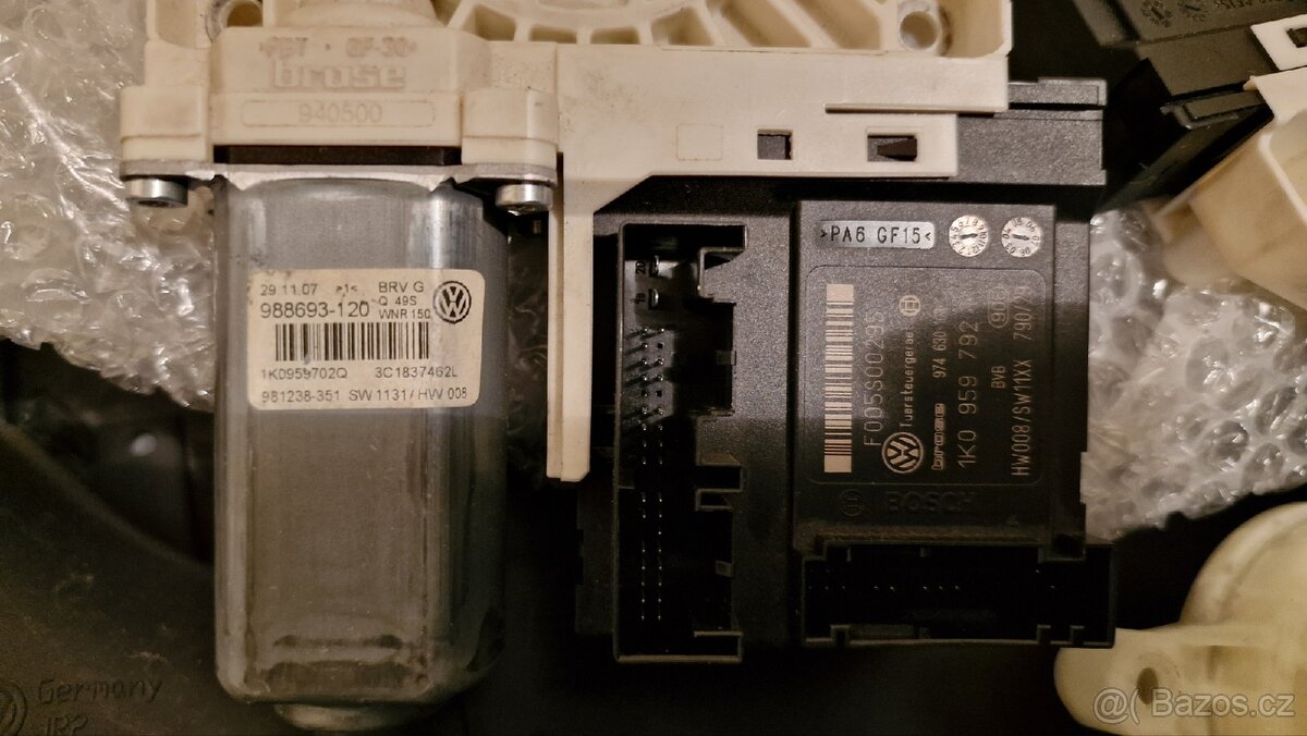 Jednotka motorek stahování passat b6 - 4