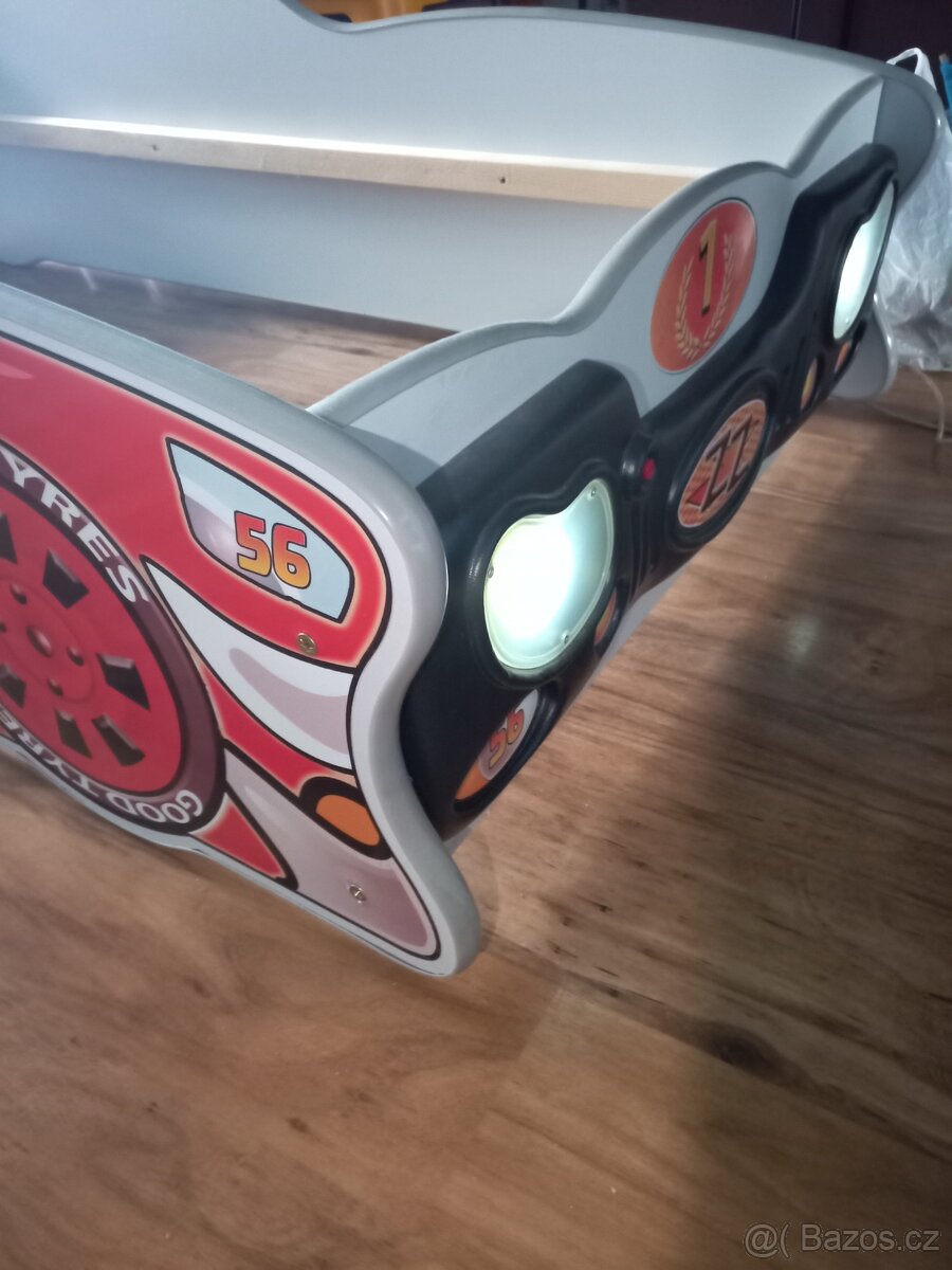 Dětská postel AUTA 160x80 - 4