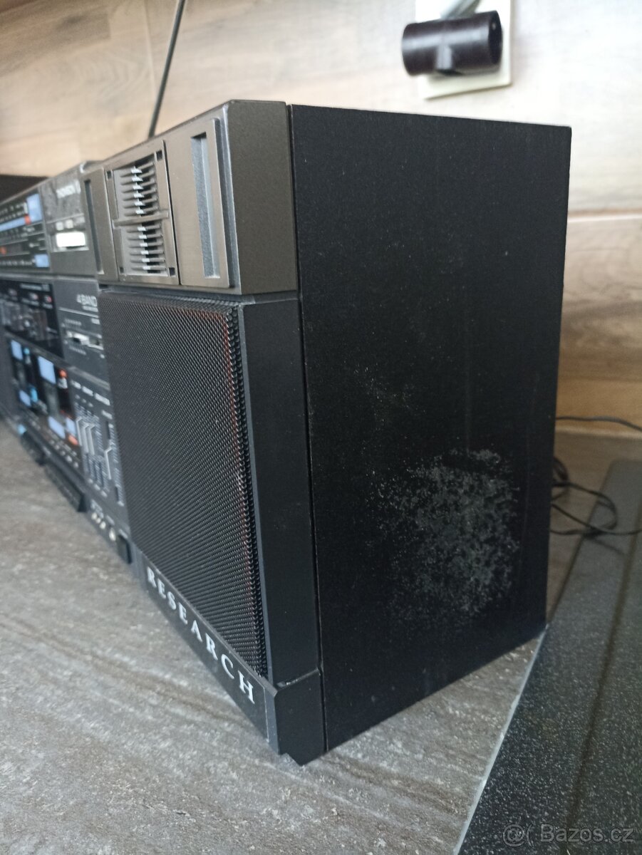 Sběratelský retro magnetofon Thomson Research TM 7670 – rádi - 4