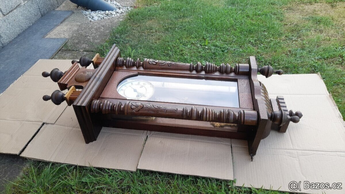 Staré nástěnné hodiny 100 cm - 4