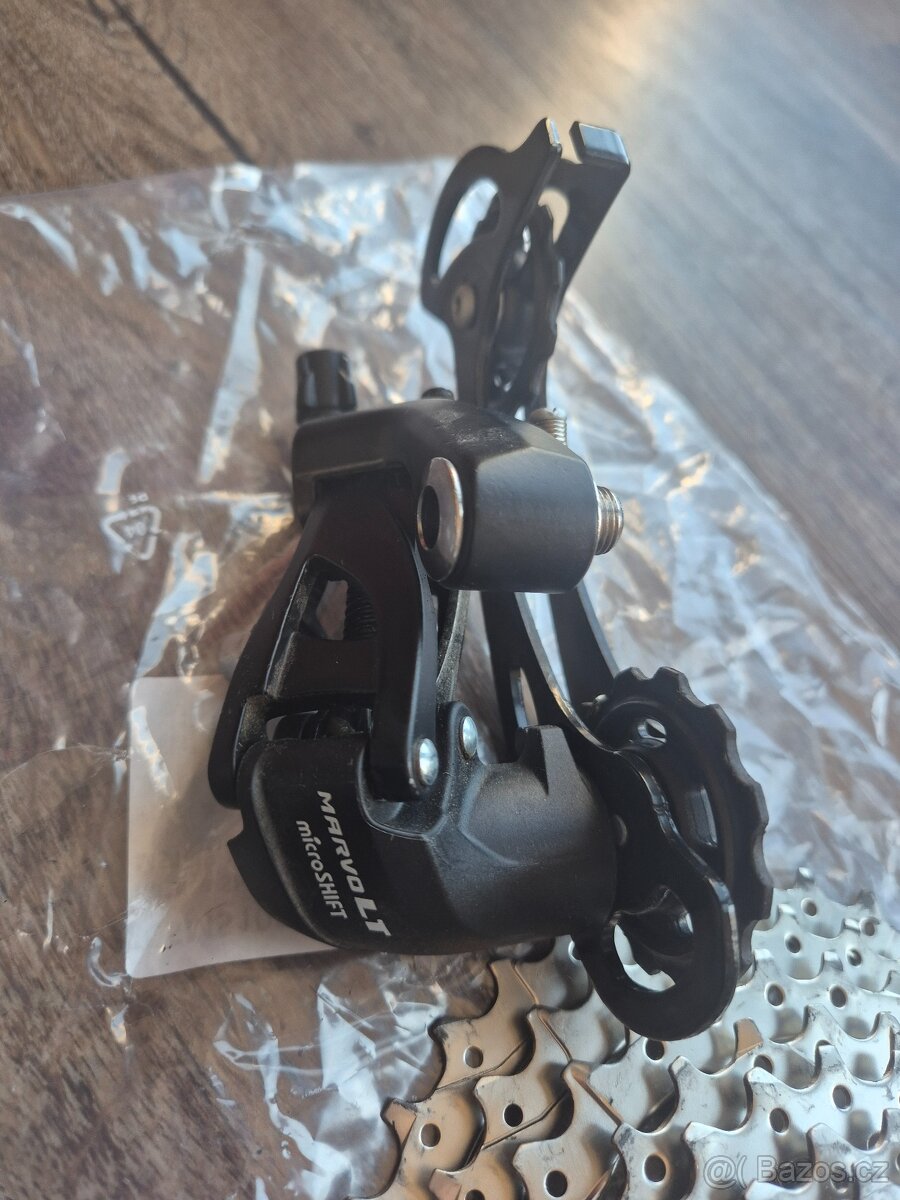 Systém řazení Microshift - řazení, přehazovačka, kazeta řetě - 4