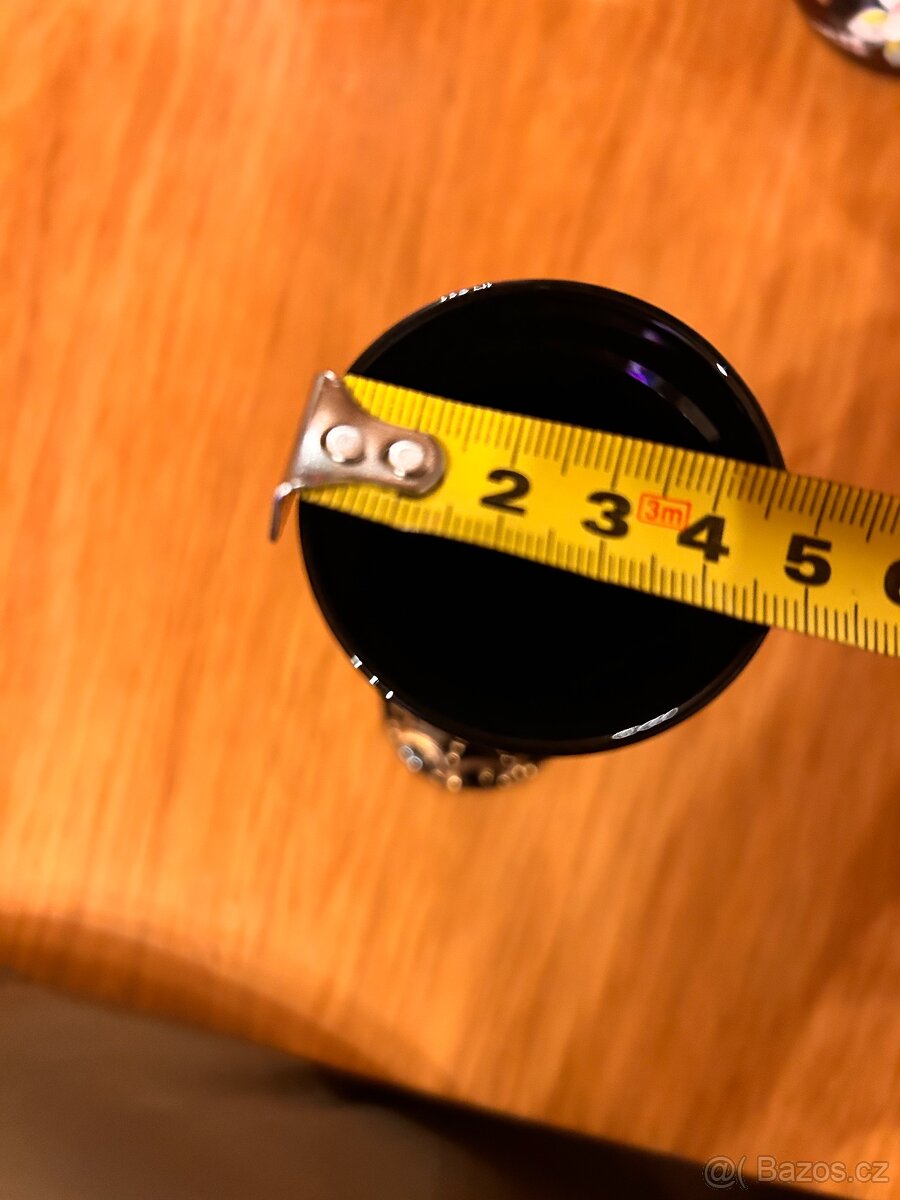 Borské sklo - zdobené vázičky, cena za kus - 4