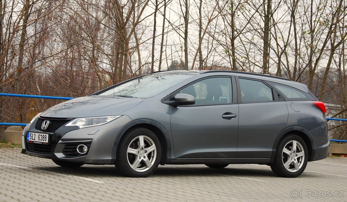 Honda Civic 1.6 i-DTEC - 2.maj,SERVISKA,původ ČR,98000 km - 4