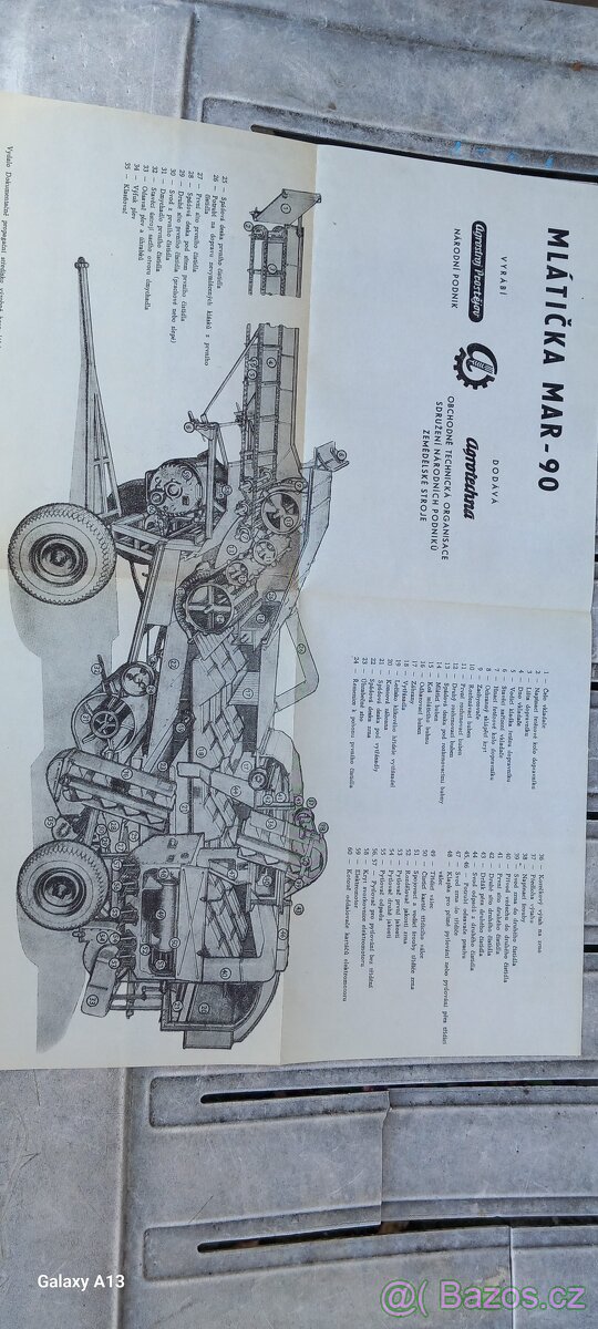 Staré příručky zemědělské stroje - 4