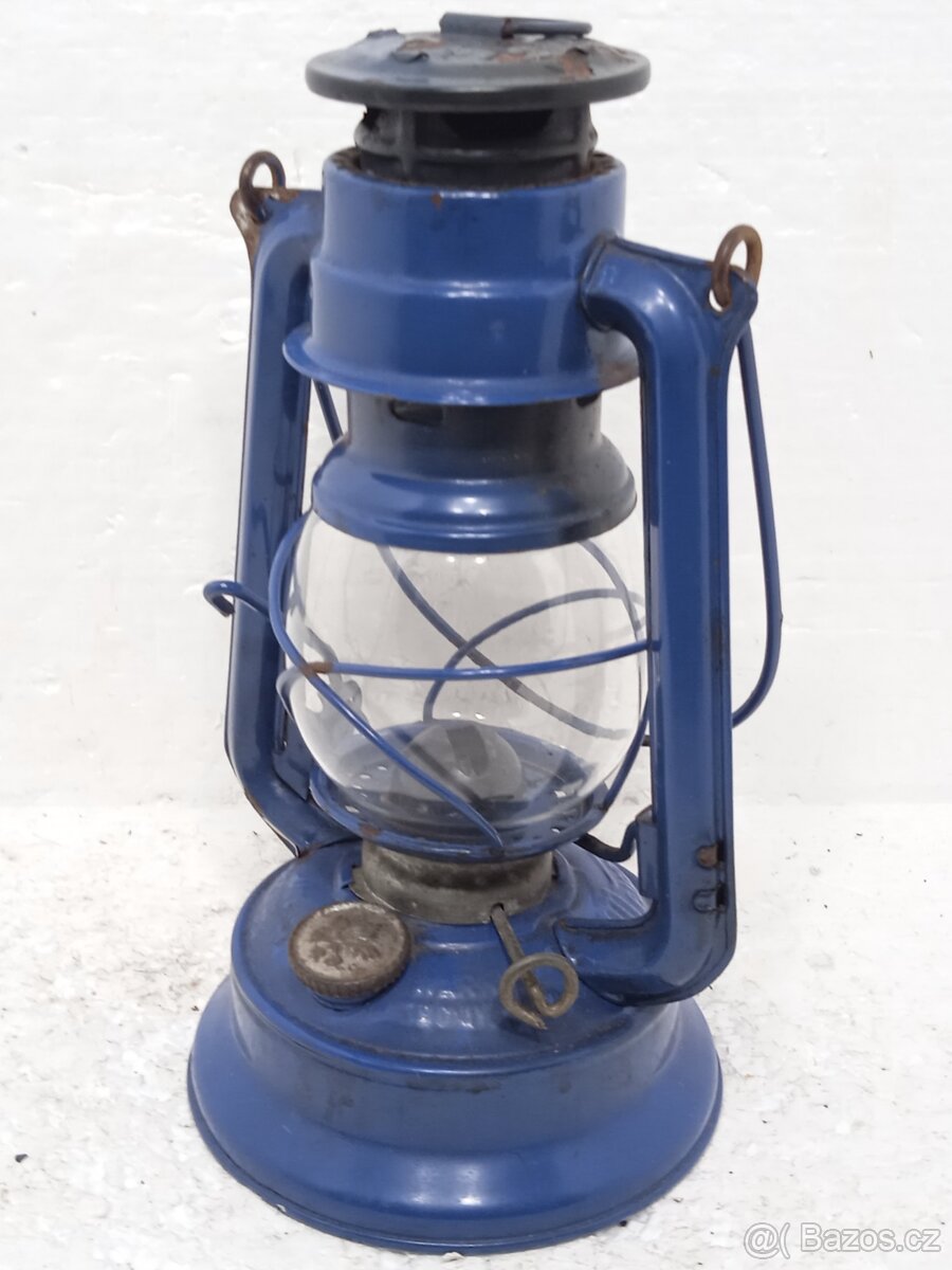 Retro petrolejová lampa - MEVA 864 - ČSSR - 4