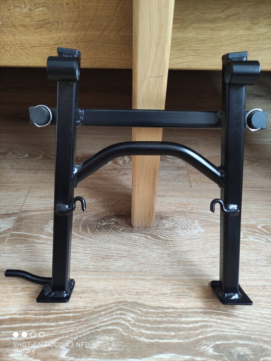 JAWA 125 Travel, Chopper - hlavní stojan - 4