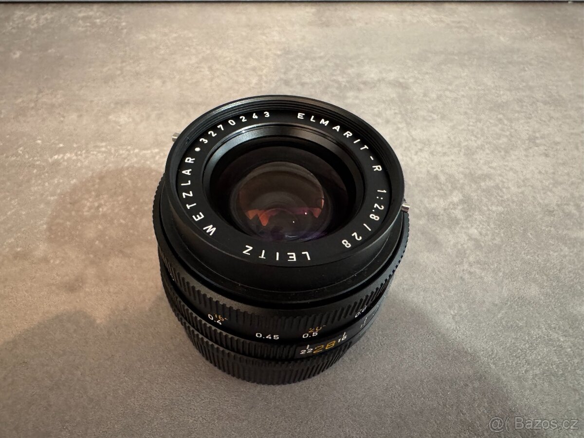 LEICA Elmarit - R 28/2.8 + lens hood - 4